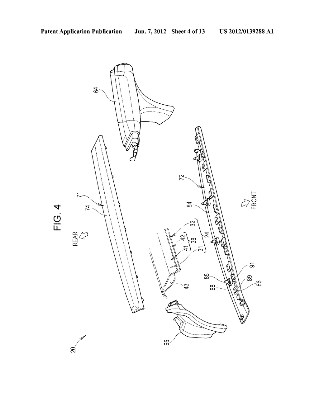 VEHICLE REAR WINDSHIELD STRUCTURE - diagram, schematic, and image 05