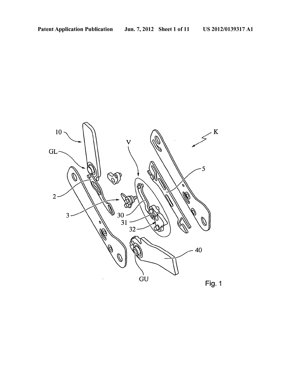 Motor Vehicle Seat and Method for Transferring a Seatback from the use     Position to a Stowed Position - diagram, schematic, and image 02