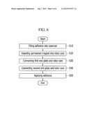 INTERIOR PERMANENT MAGNET MOTOR AND MANUFACTURING METHOD FOR THE SAME diagram and image