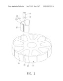 Fixing Structure for the Sensor of a Ceiling Fan diagram and image