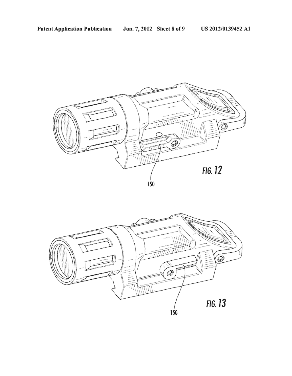 WEAPON MOUNTED LIGHT AND OPERATION THEREOF - diagram, schematic, and image 09