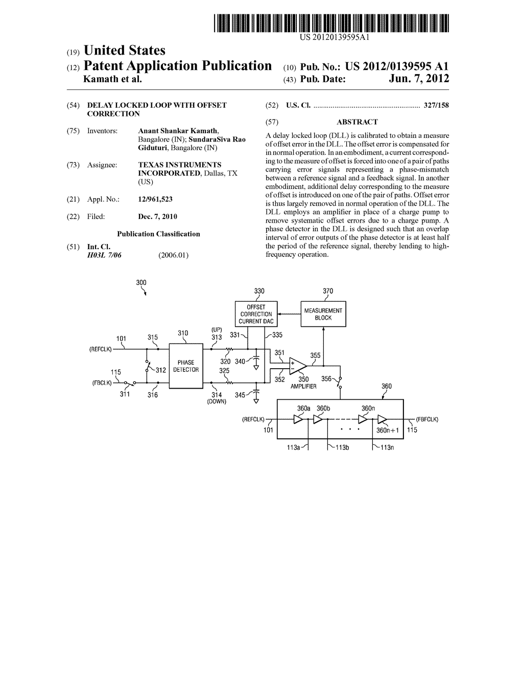 DELAY LOCKED LOOP WITH OFFSET CORRECTION - diagram, schematic, and image 01