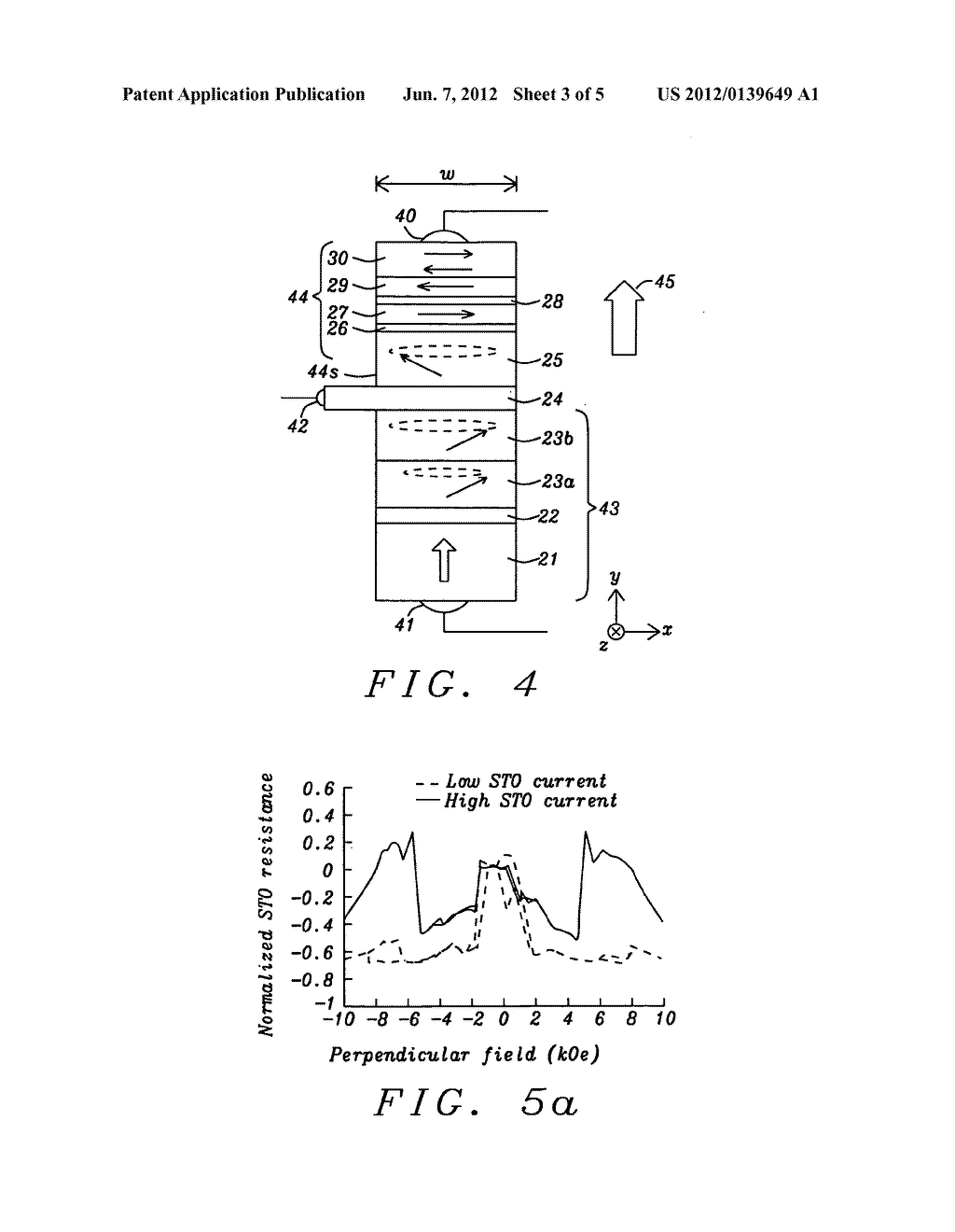 FIELD TUNABLE SPIN TORQUE OSCILLATOR FOR RF SIGNAL GENERATION - diagram, schematic, and image 04