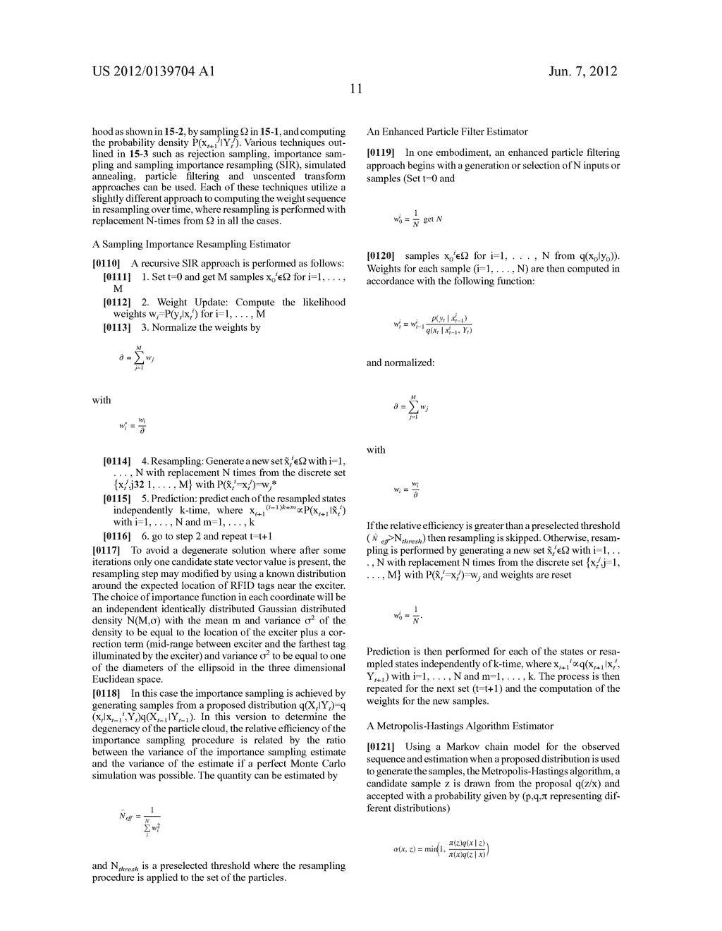 RADIO FREQUENCY IDENTIFICATION TAG LOCATION ESTIMATION AND TRACKING SYSTEM     AND METHOD - diagram, schematic, and image 52