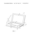 PORTABLE COMPUTER BATTERY INDICATOR diagram and image