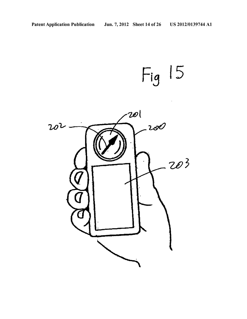 THREE DIMENSIONAL ORIENTATION AND DIRECTION INDICATOR AND APPARATUS FOR     PROVIDING INFORMATION ON A DIRECTION - diagram, schematic, and image 15