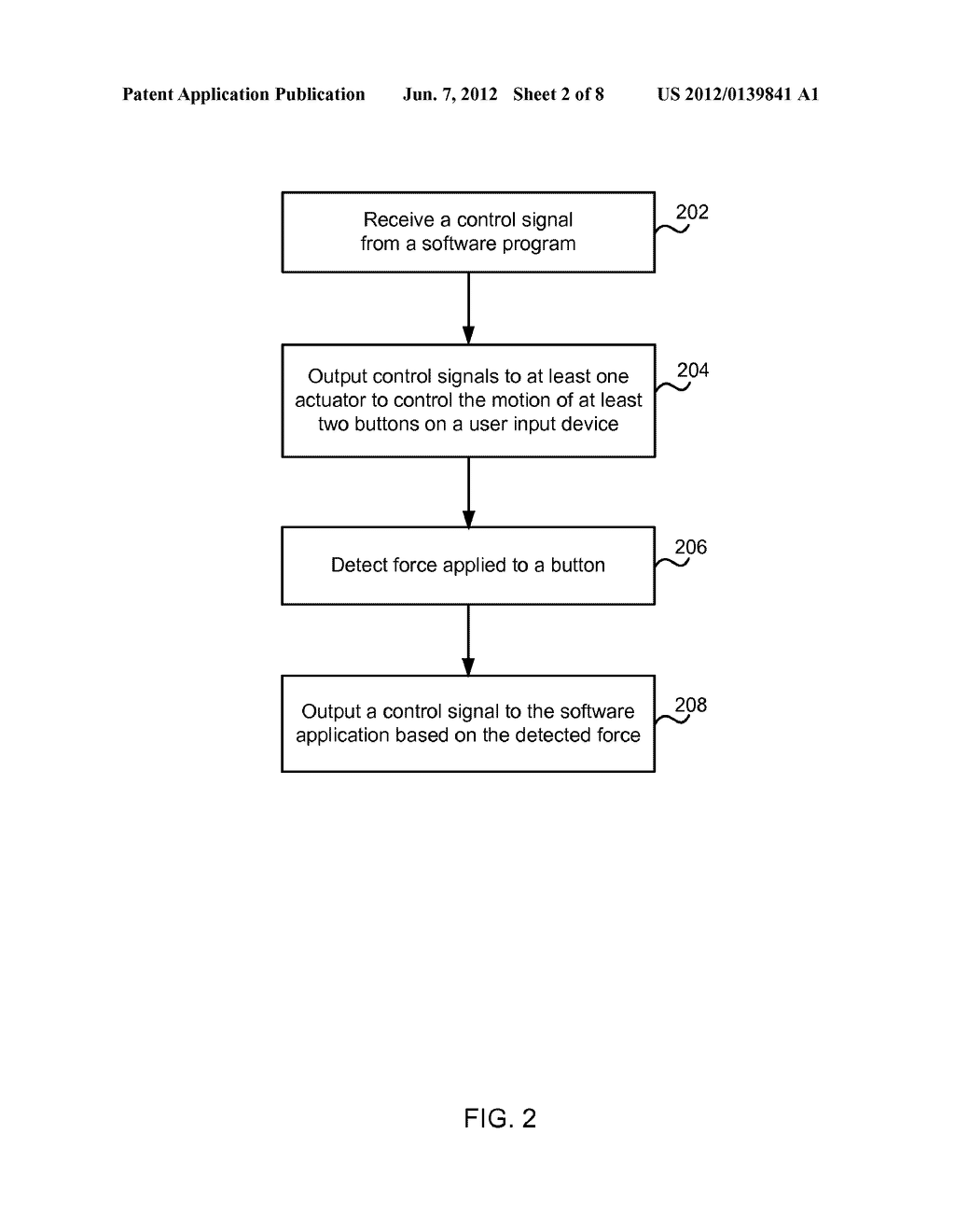 User Interface Device With Actuated Buttons - diagram, schematic, and image 03