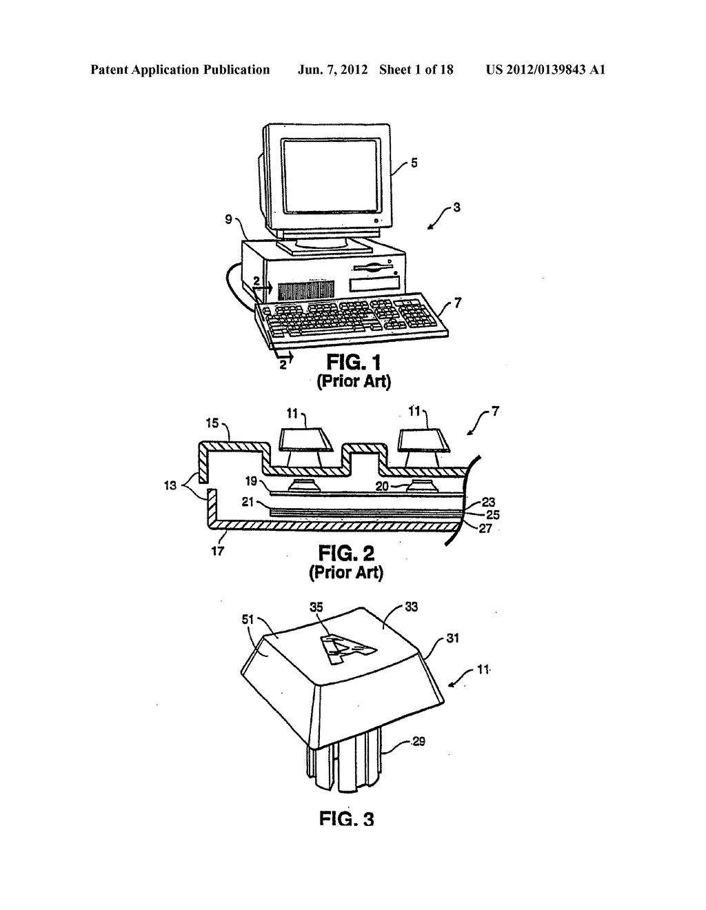 Illuminated keyboard - diagram, schematic, and image 02