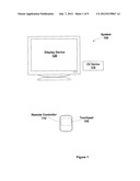User Interface For A Remote Control Device diagram and image