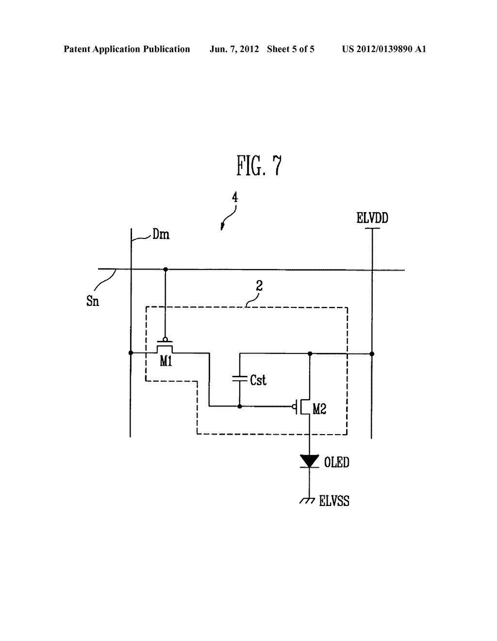 Organic light emitting display device - diagram, schematic, and image 06