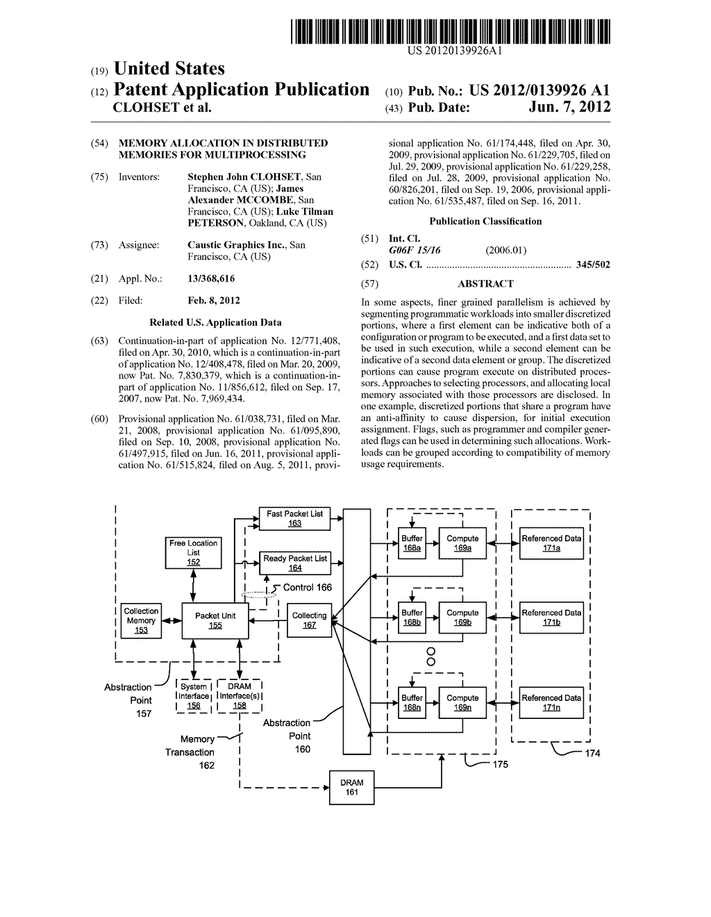 MEMORY ALLOCATION IN DISTRIBUTED MEMORIES FOR MULTIPROCESSING - diagram, schematic, and image 01