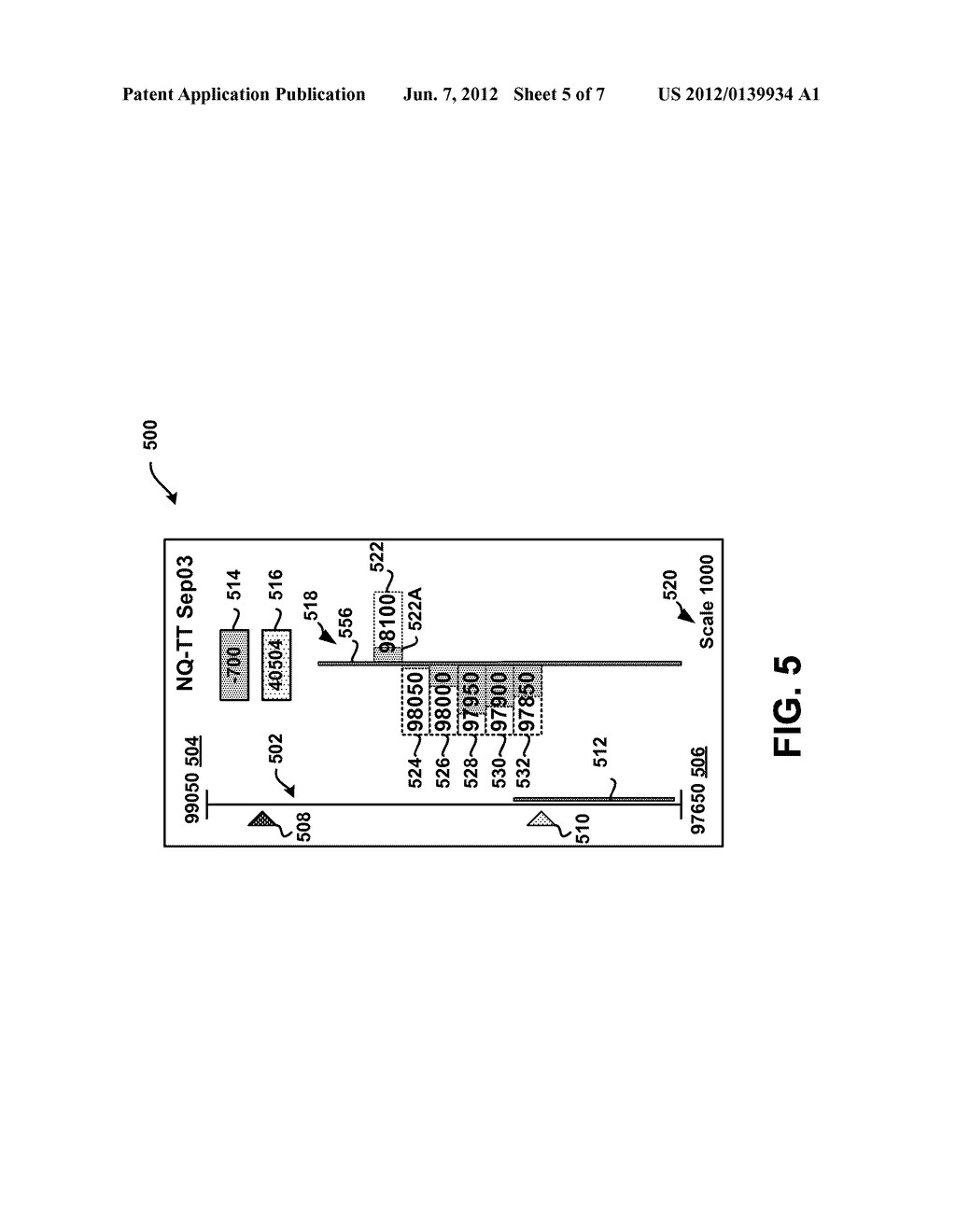 System and Method for Graphically Displaying Market Related Data Using     Fixed Size Bars - diagram, schematic, and image 06
