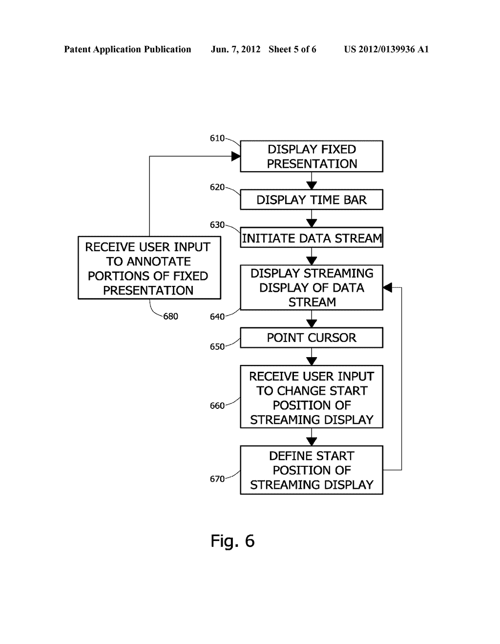 SYSTEM AND METHOD FOR PRESENTATION OF DATA STREAMS - diagram, schematic, and image 06