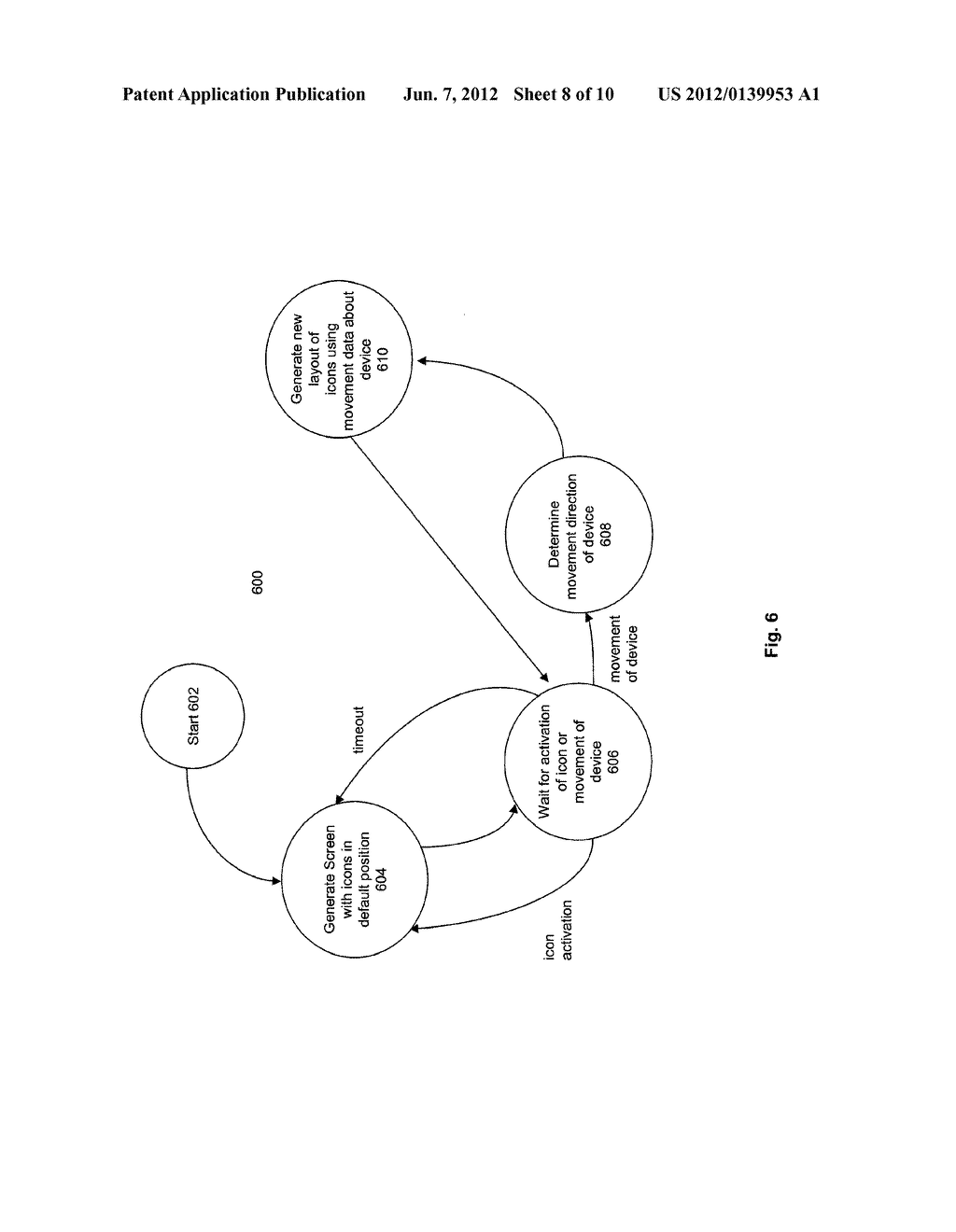 SYSTEM AND METHOD FOR ADJUSTING PRESENTATION OF TEXT AND IMAGES ON AN     ELECTRONIC DEVICE ACCORDING TO AN ORIENTATION OF THE DEVICE - diagram, schematic, and image 09
