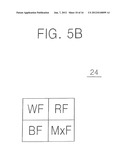 COLOR FILTER ARRAY, IMAGE SENSOR HAVING THE SAME, AND IMAGE PROCESSING     SYSTEM HAVING THE SAME diagram and image