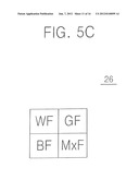 COLOR FILTER ARRAY, IMAGE SENSOR HAVING THE SAME, AND IMAGE PROCESSING     SYSTEM HAVING THE SAME diagram and image