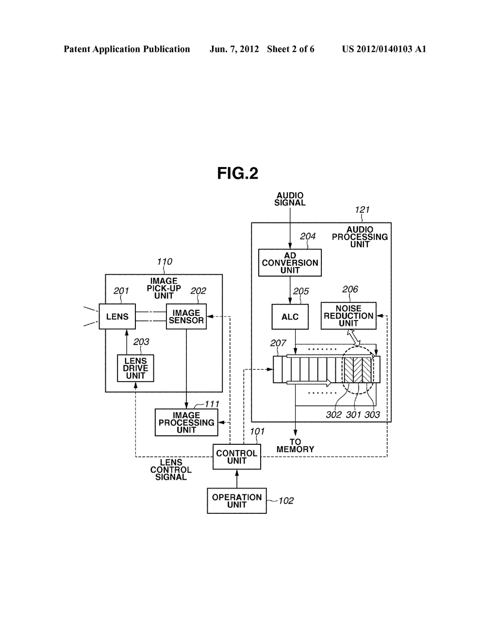 IMAGE PICK-UP APPARATUS AND INFORMATION PROCESSING SYSTEM - diagram, schematic, and image 03