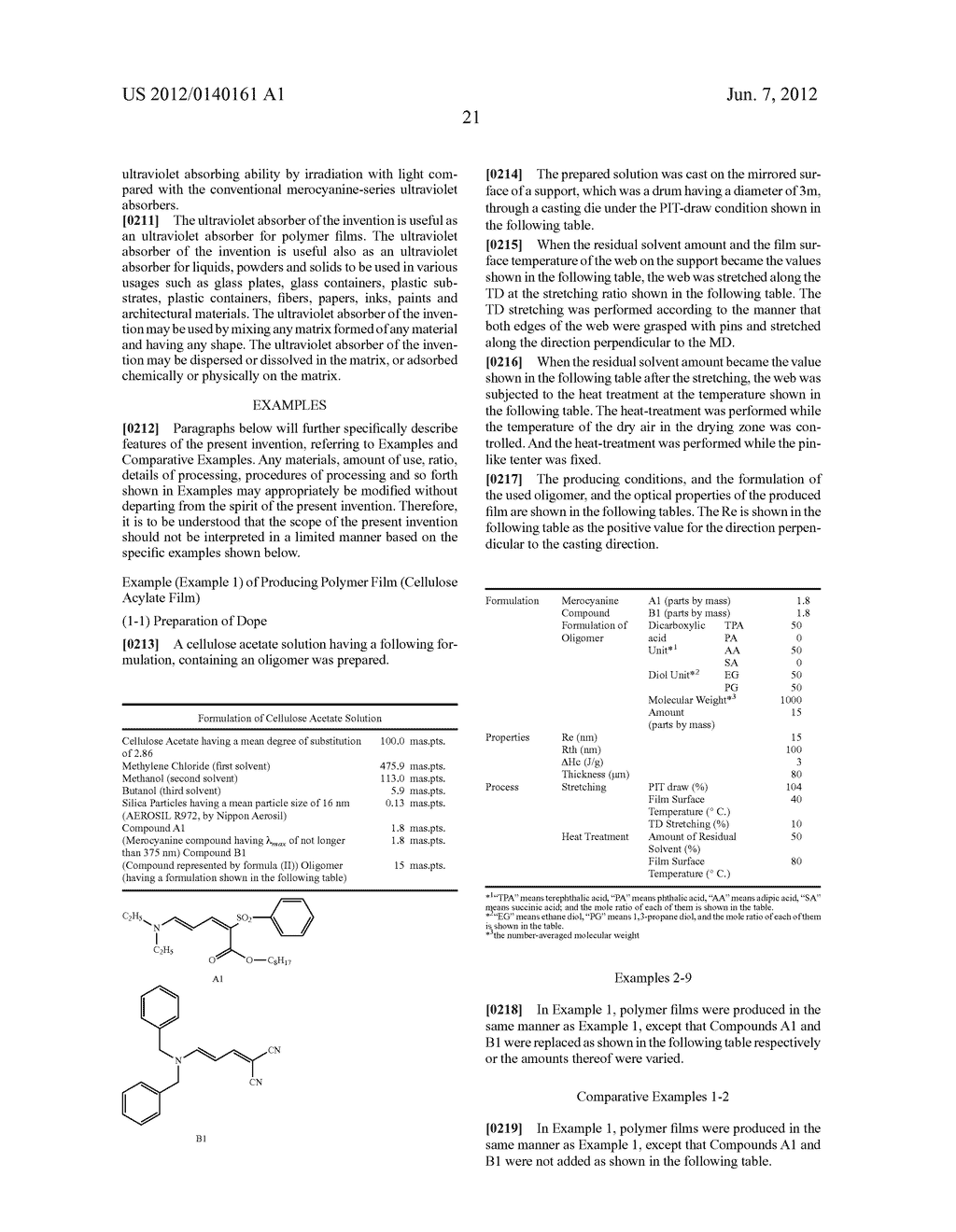 POLYMER FILM, RETARDATION FILM, POLARIZING PLATE, LIQUID CRYSTAL DISPLAY     DEVICE AND ULTRAVIOLET ABSORBER - diagram, schematic, and image 23