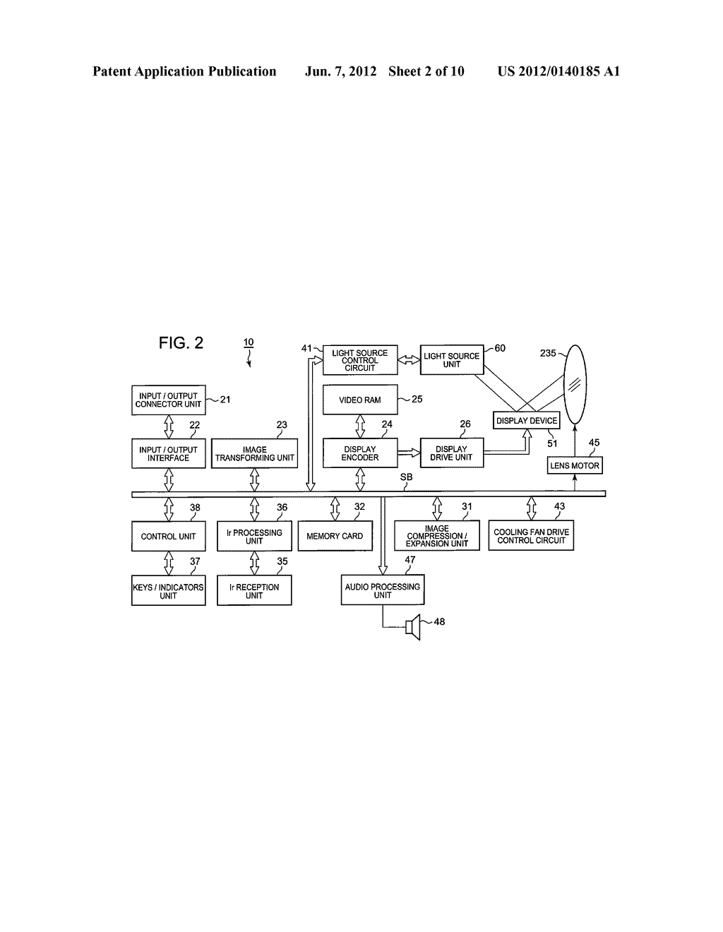 LIGHT SOURCE UNIT AND PROJECTOR - diagram, schematic, and image 03