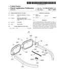 THREE-DIMENSIONAL GLASSES diagram and image