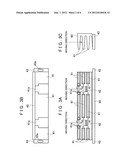 FIXING STRUCTURE FOR HEAT SOURCE ELEMENT AND HEAT CONDUCTING MEMBER, AND     METHOD OF FIXING HEAT SOURCE ELEMENT AND HEAT CONDUCTING MEMBER diagram and image