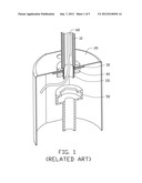 CABLE RECEIVING APPARATUS AND LAMP USING THE SAME diagram and image