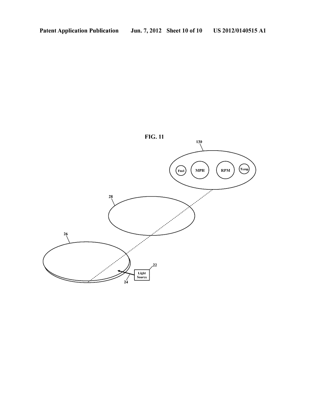 Methods, Systems, and Products for Illuminating Displays - diagram, schematic, and image 11