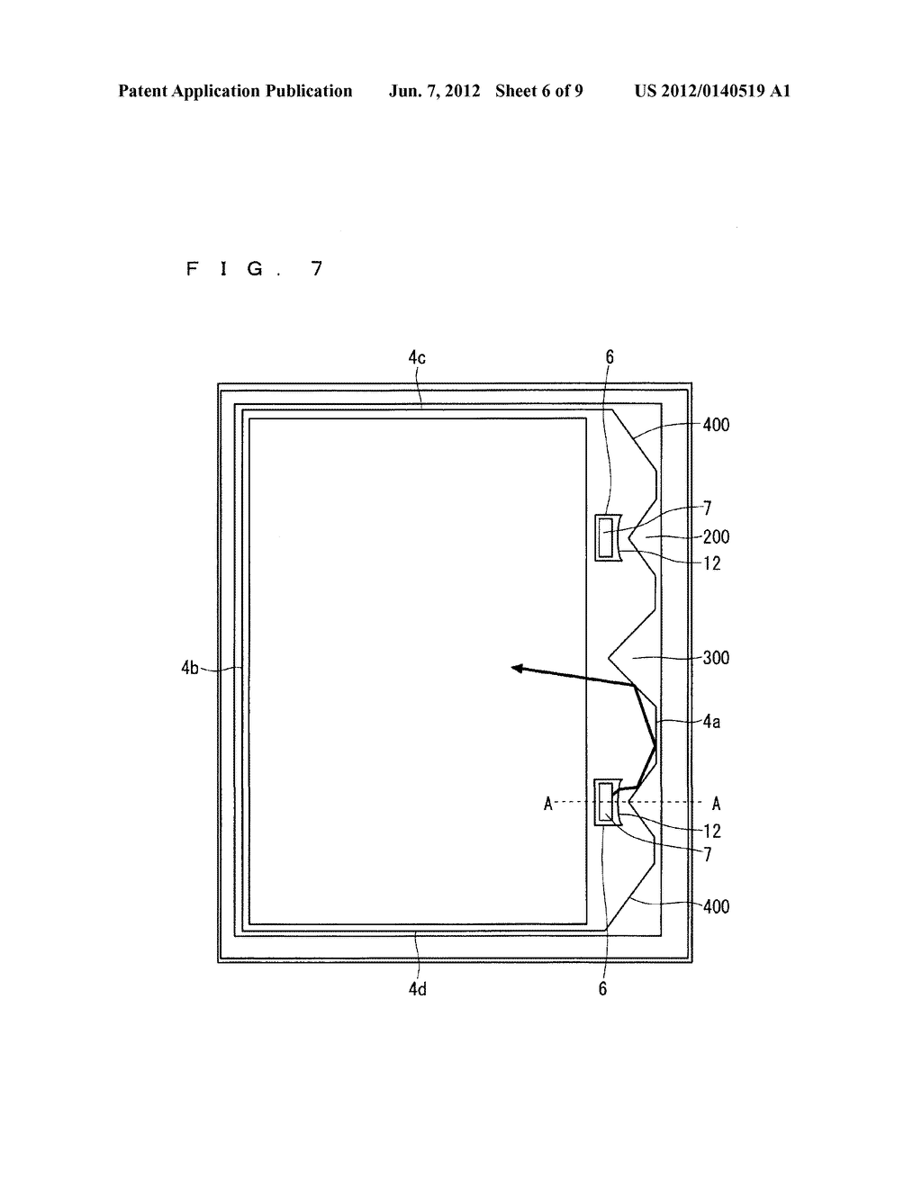 SURFACE LIGHT SOURCE APPARATUS AND DISPLAY APPARATUS USING SAME - diagram, schematic, and image 07
