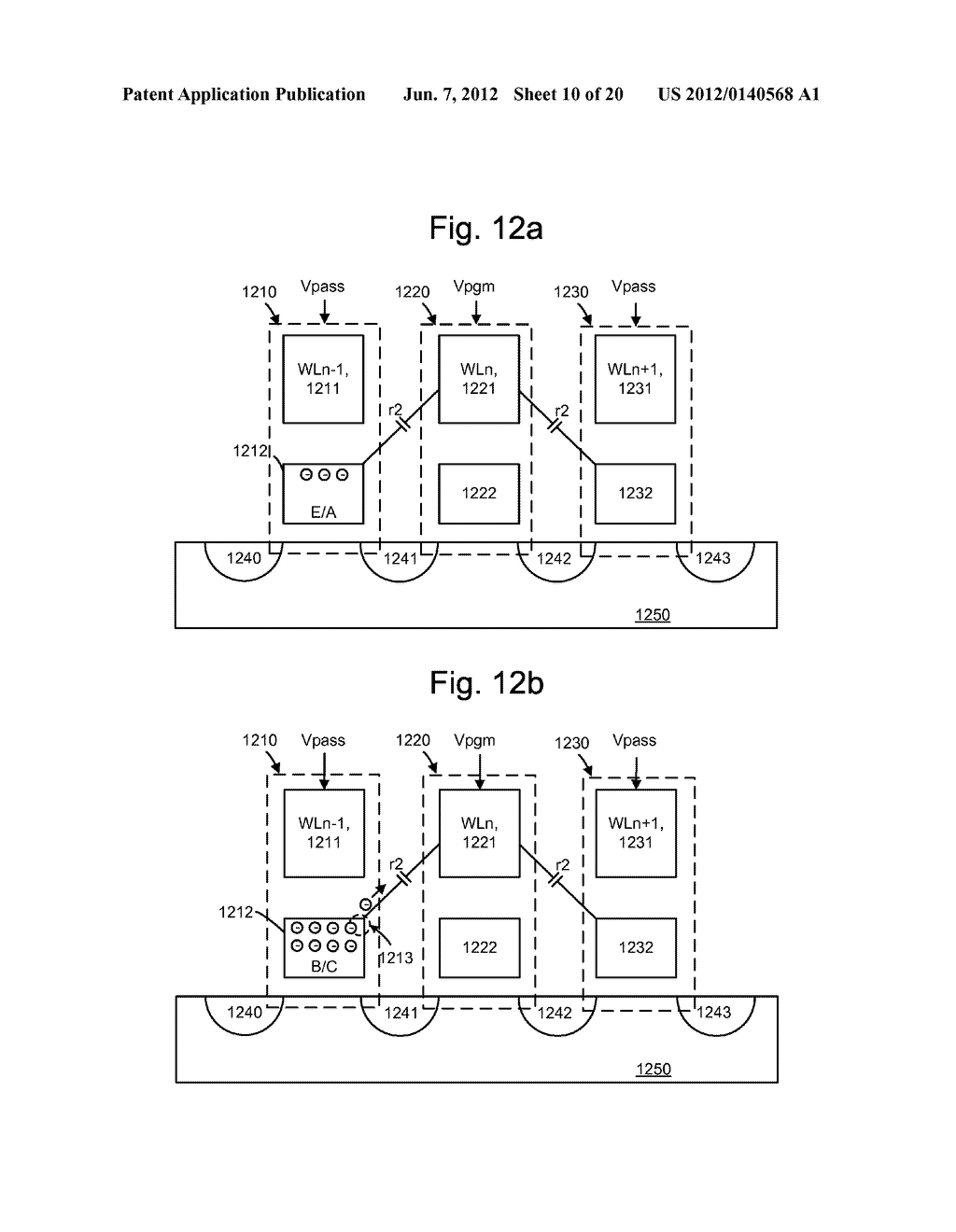 Programming Memory With Reduced Pass Voltage Disturb And Floating     Gate-To-Control Gate Leakage - diagram, schematic, and image 11