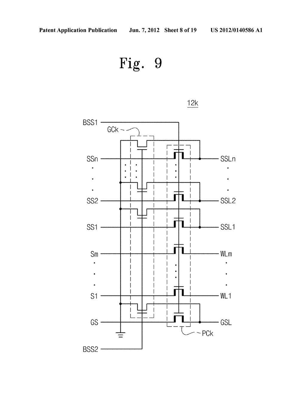 NONVOLATILE MEMORY DEVICE HAVING STACKED TRANSISTOR CONFIGURATION - diagram, schematic, and image 09