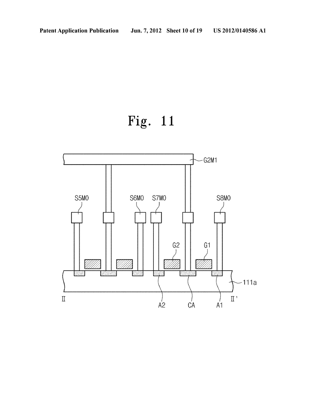 NONVOLATILE MEMORY DEVICE HAVING STACKED TRANSISTOR CONFIGURATION - diagram, schematic, and image 11