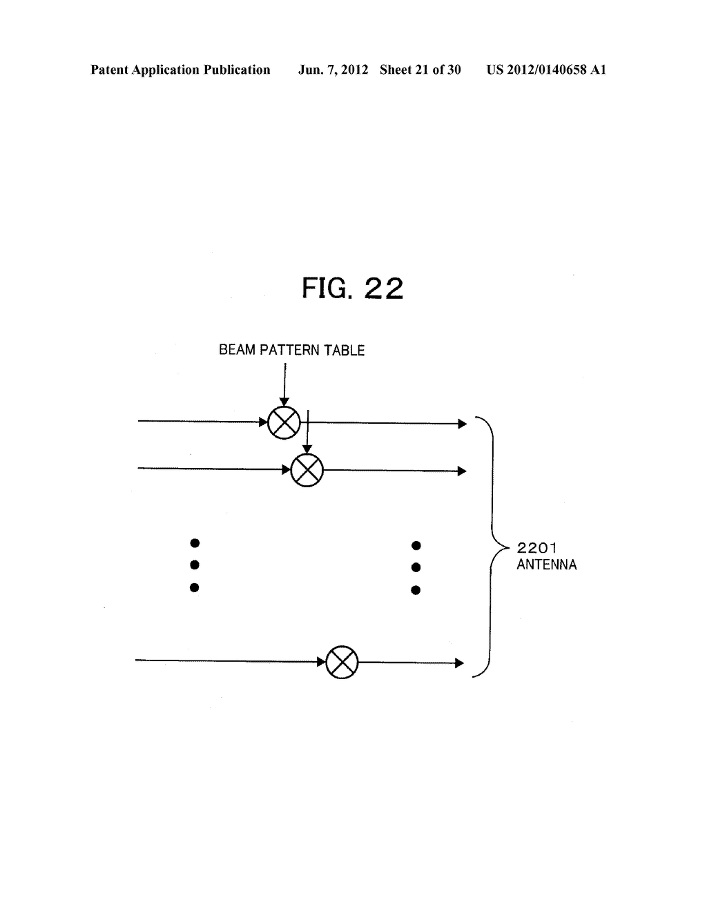 WIRELESS BASE STATION FOR CONTROLLING ANTENNA TRANSMISSION POWER - diagram, schematic, and image 22