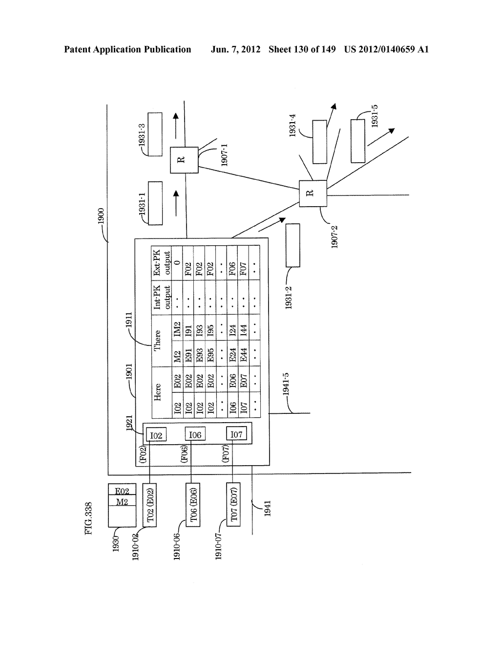 TERMINAL-TO-TERMINAL COMMUNICATION CONNECTION CONTROL METHOD USING IP     TRANSFER NETWORK - diagram, schematic, and image 131