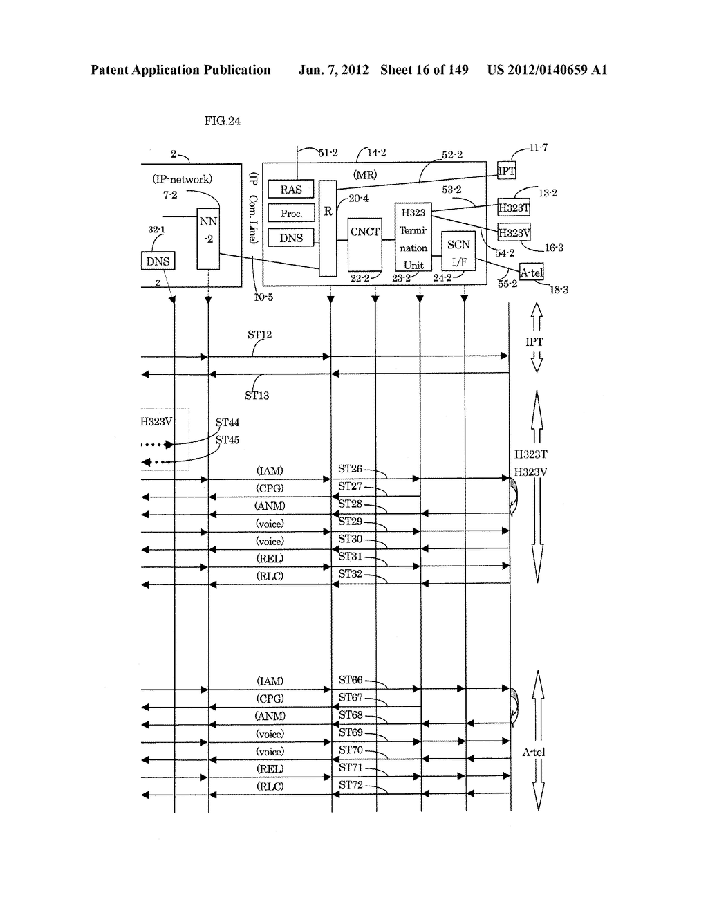 TERMINAL-TO-TERMINAL COMMUNICATION CONNECTION CONTROL METHOD USING IP     TRANSFER NETWORK - diagram, schematic, and image 17