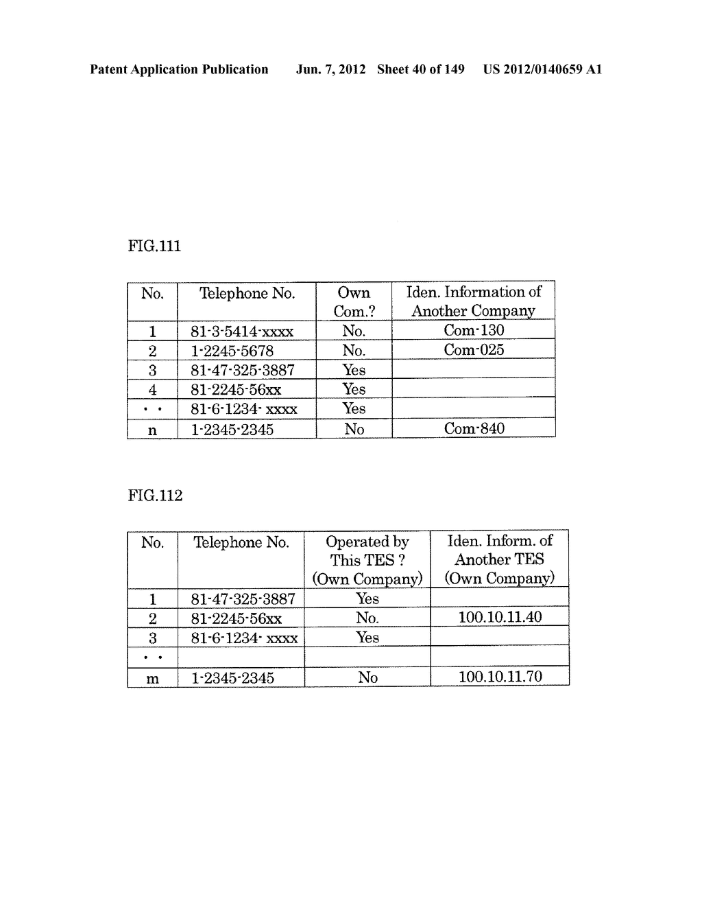 TERMINAL-TO-TERMINAL COMMUNICATION CONNECTION CONTROL METHOD USING IP     TRANSFER NETWORK - diagram, schematic, and image 41