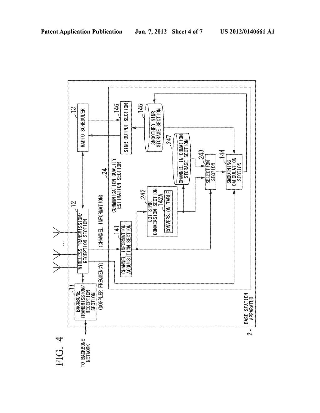 Communication Quality Estimation Apparatus, Base Station Apparatus,     Communication Quality Estimation Method, and Communication Quality     Estimation Program - diagram, schematic, and image 05