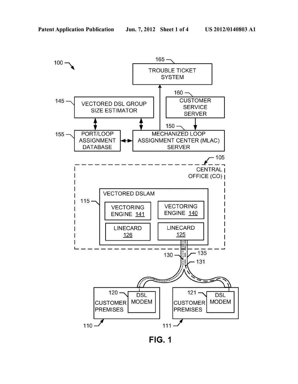 METHODS, APPARATUS AND ARTICLES OF MANUFACTURE TO ALLOCATE PORTS TO     VECTORED DIGITAL SUBSCRIBER LINE (DSL) GROUPS - diagram, schematic, and image 02