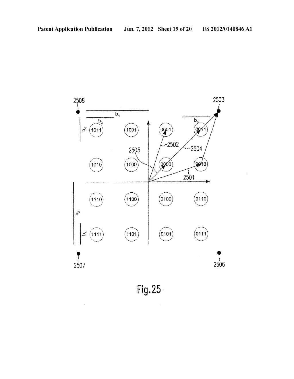 METHOD FOR TRANSMITTING SIGNALS IN A DIGITAL COMMUNICATION SYSTEM AND     TRANSMITTER FOR A DIGITAL COMMUNICATION SYSTEM - diagram, schematic, and image 20