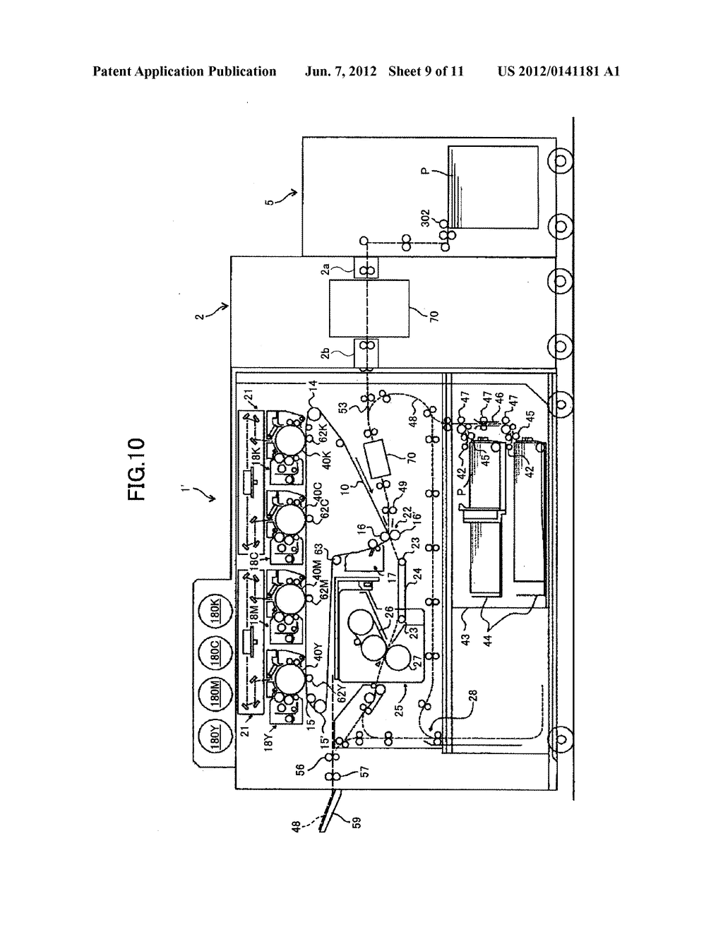 SURFACE TREATING APPARATUS, IMAGE FORMING APPARATUS, AND IMAGE FORMING     SYSTEM - diagram, schematic, and image 10