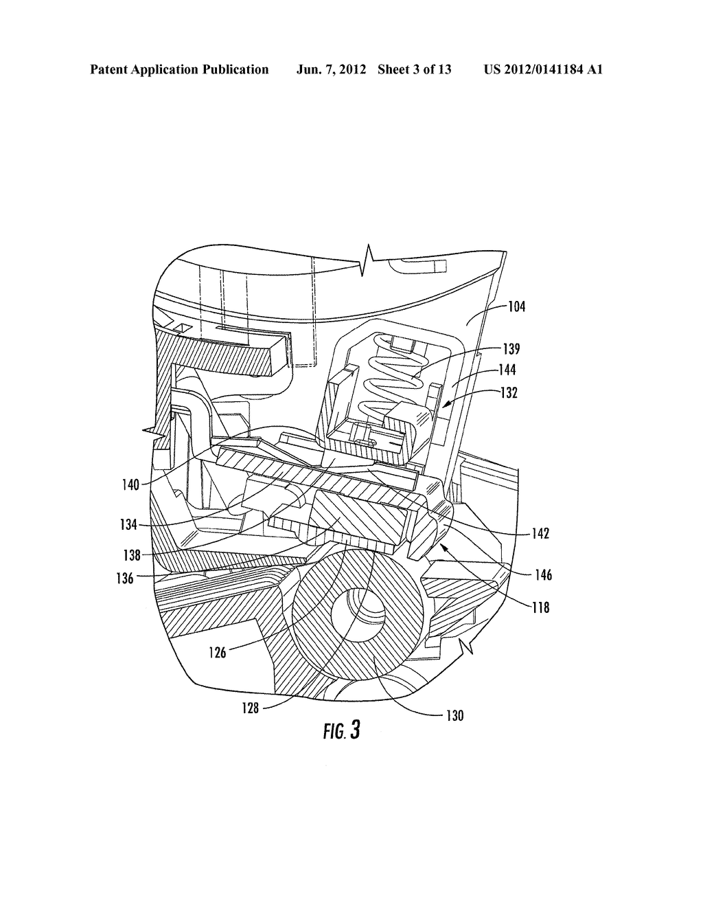 PRINTER WITH PRINTHEAD ASSEMBLY, CLUTCH ASSEMBLY, AND PRINTER RIBBON     TRANSPORT ASSEMBLY - diagram, schematic, and image 04