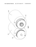 PRINTER WITH PRINTHEAD ASSEMBLY, CLUTCH ASSEMBLY, AND PRINTER RIBBON     TRANSPORT ASSEMBLY diagram and image