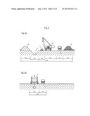 METHOD AND DEVICE FOR LAYING PIPELINES IN THE GROUND diagram and image