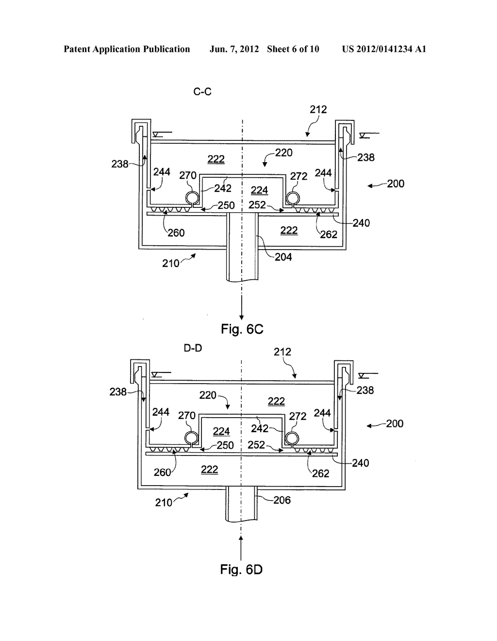 SHAFT FURNACE CHARGING DEVICE EQUIPPED WITH A COOLING SYSTEM AND ANNULAR     SWIVEL JOINT THEREFORE - diagram, schematic, and image 07