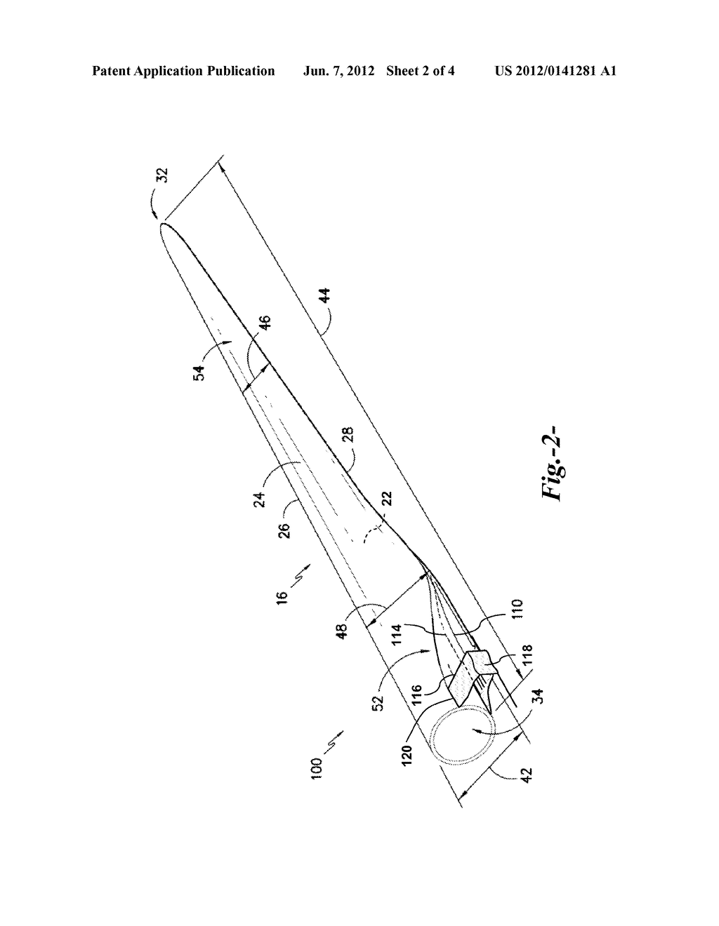 WIND TURBINE ROTOR BLADE ASSEMBLY WITH ROOT CURTAIN - diagram, schematic, and image 03