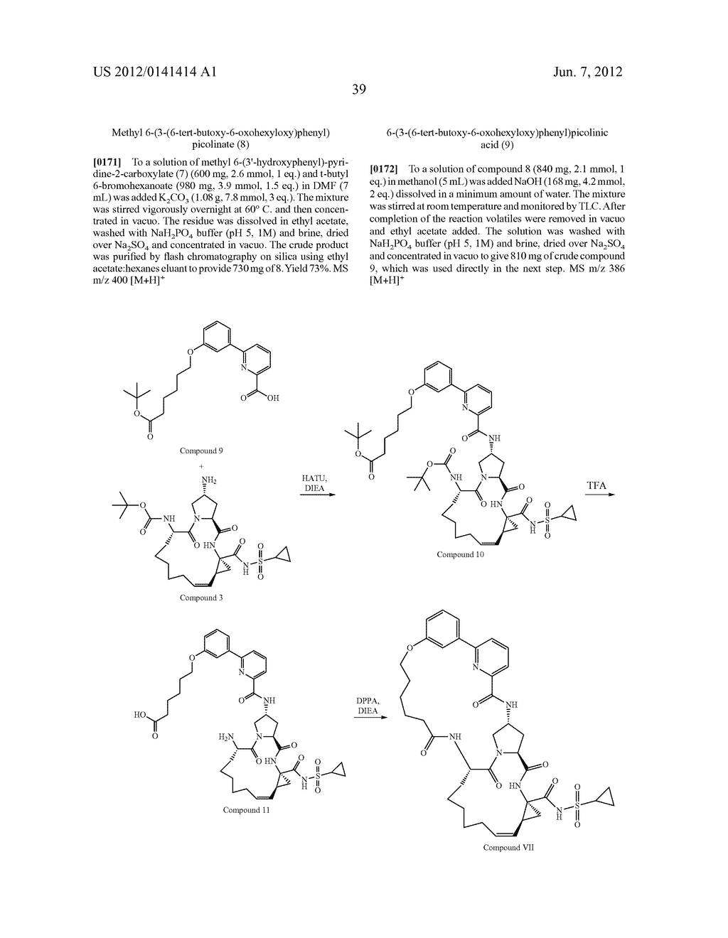 Bimacrocylic HCV NS3 Protease Inhibitors - diagram, schematic, and image 40