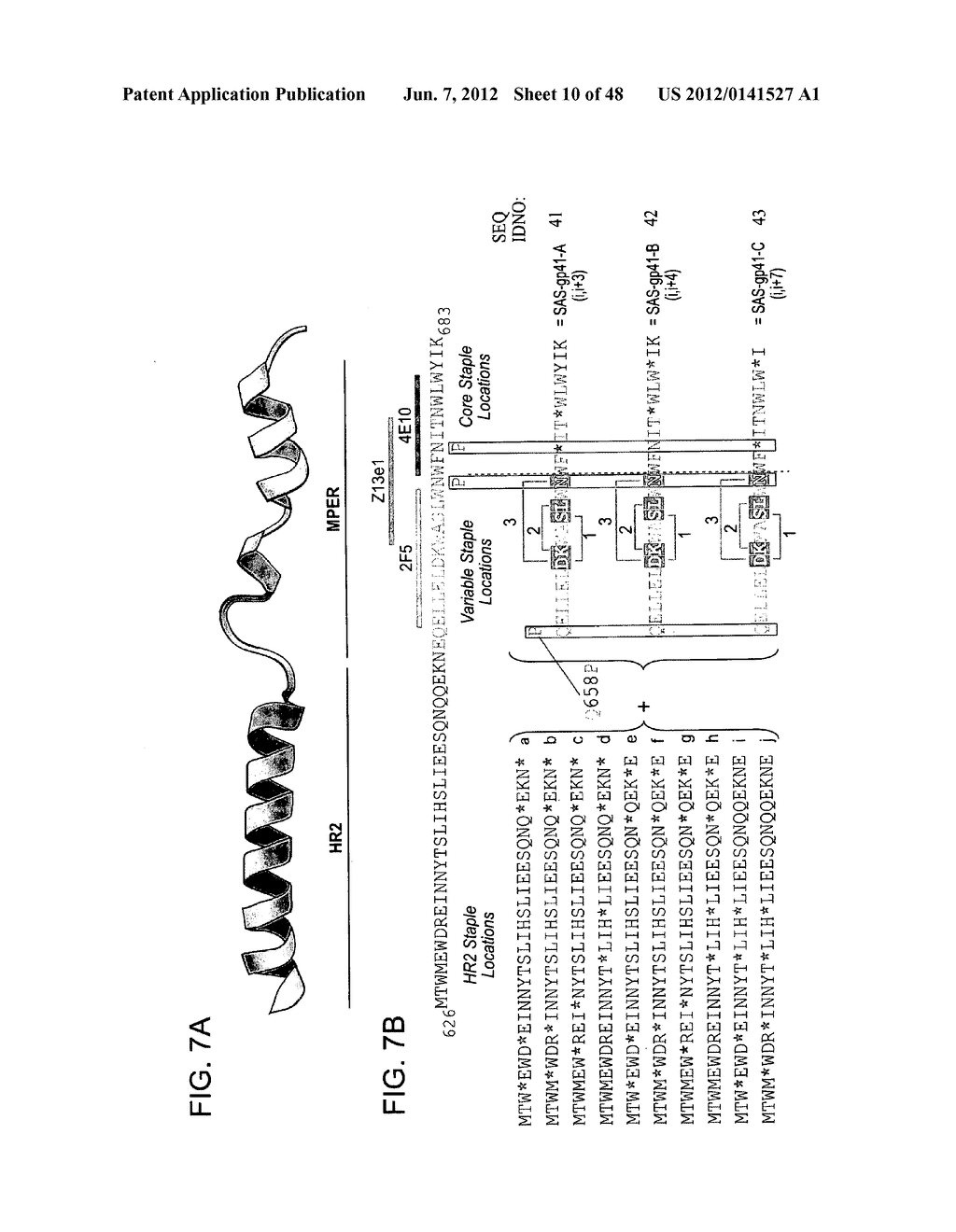 STRUCTURED VIRAL PEPTIDE COMPOSITIONS AND METHODS OF USE - diagram, schematic, and image 11