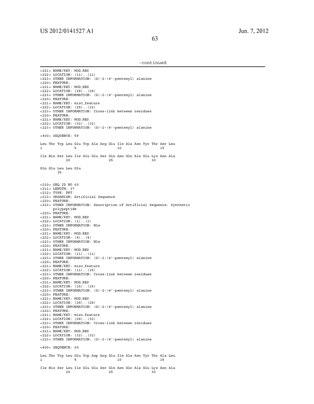 STRUCTURED VIRAL PEPTIDE COMPOSITIONS AND METHODS OF USE - diagram, schematic, and image 112