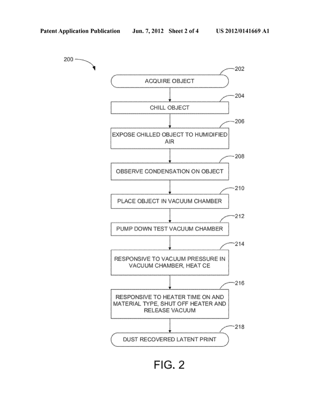 APPARATUS AND METHOD FOR IMPROVED RECOVERY OF LATENT FINGERPRINTS - diagram, schematic, and image 03