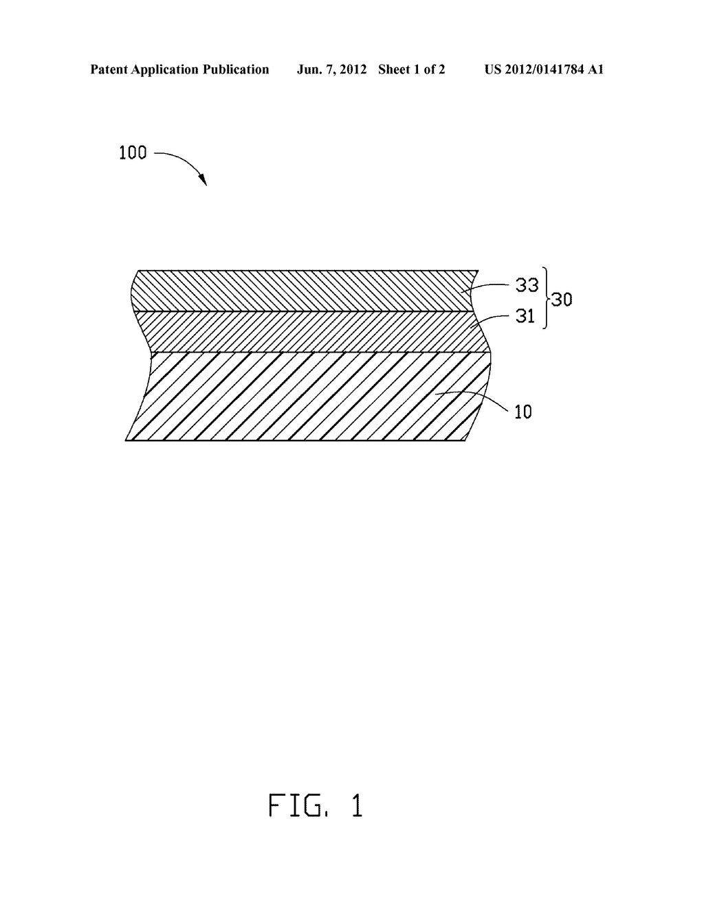 COATED ARTICLE AND METHOD FOR MAKING SAME - diagram, schematic, and image 02