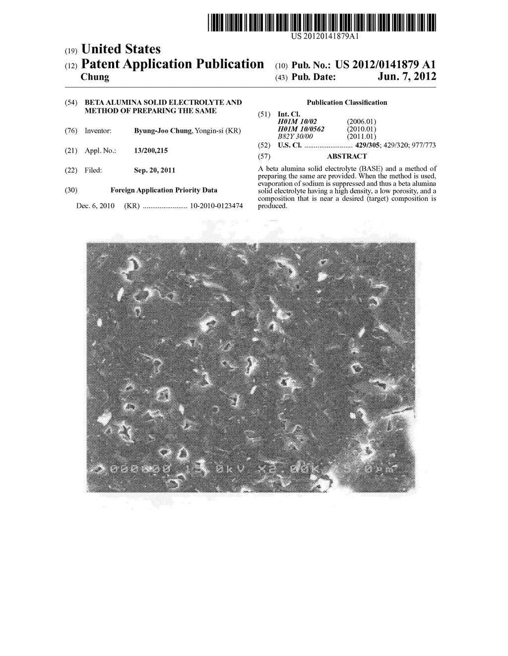Beta alumina solid electrolyte and method of preparing the same - diagram, schematic, and image 01